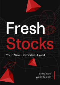 3D Fresh Stocks Poster Image Preview