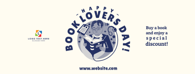 Book Lovers Day Sale Facebook cover Image Preview