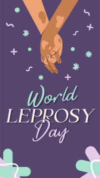 Celebrate Leprosy Day Instagram Story Design