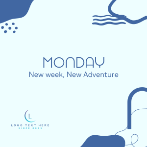 Monday Adventure Instagram post Image Preview