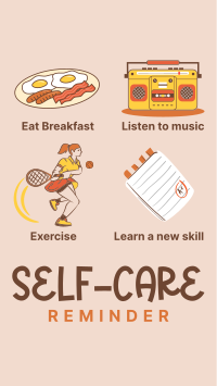 Self-Care Tips YouTube short Image Preview