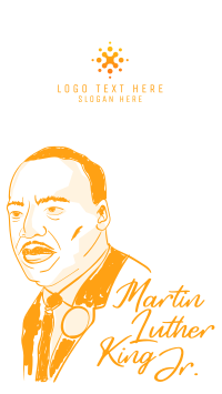 Martin Luther King Day TikTok Video Design