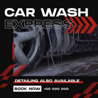 Premium Car Wash Express Instagram post Image Preview