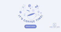 Coffee Time Facebook ad Image Preview