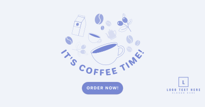 Coffee Time Facebook ad Image Preview