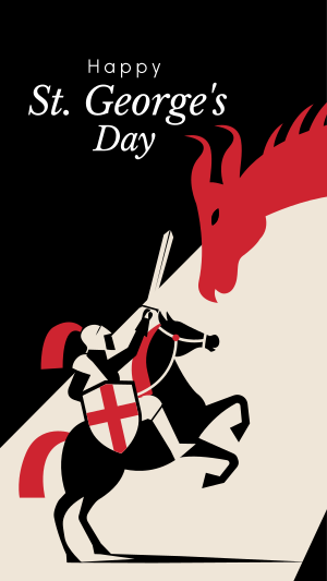St. George's Day Facebook story Image Preview