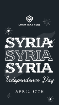 Syria Independence Day Instagram Story Design