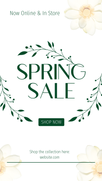 Aesthetic Spring Sale  Facebook story Image Preview