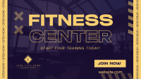 Fitness Training Center Animation Image Preview