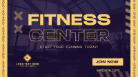 Fitness Training Center Animation Preview