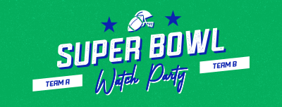 Watch Live Super Bowl Facebook cover Image Preview