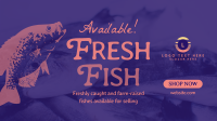 Fresh Fishes Available Video Design