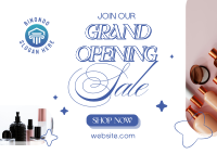 Grand Opening Sale Postcard Image Preview