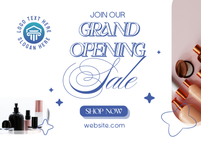 Grand Opening Sale Postcard Image Preview