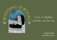 Wedding Jewelry Postcard Image Preview