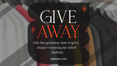 Fashion Giveaway Facebook event cover Image Preview