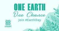 One Earth One Chance Celebrate Facebook ad Image Preview