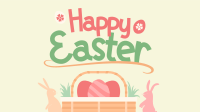Easter Basket Greeting YouTube Video Image Preview