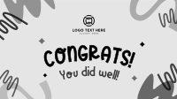 To Your Well-deserved Success Animation Design