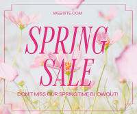 Spring Sale Facebook Post Design