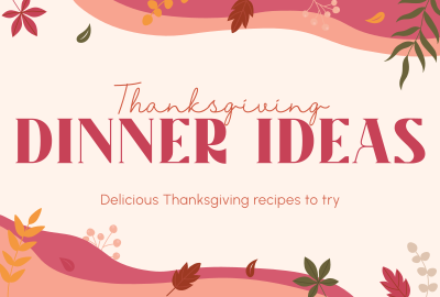 Thanksgiving Falling Leaves Pinterest board cover