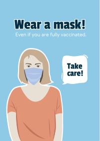 Face Mask Reminder Flyer Image Preview