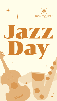 Special Jazz Day TikTok Video Design