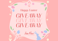 Blessed Easter Giveaway Postcard Image Preview