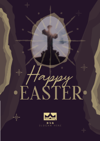 Religious Easter Poster Image Preview