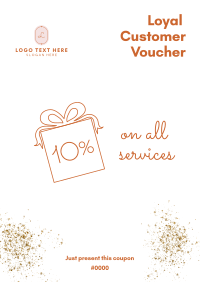 Loyal Customer Voucher Poster Image Preview