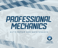 Mechanic Pros Facebook Post Design