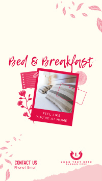 Homey Bed and Breakfast Instagram Story Design