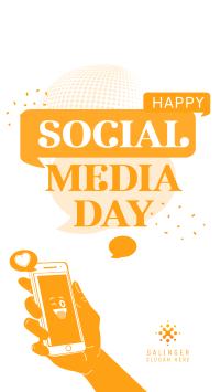 Social Media Day Instagram Story Design