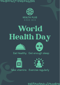 Health Day Tips Poster Image Preview