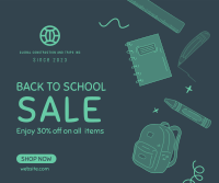 Back to School Sale Facebook Post Image Preview