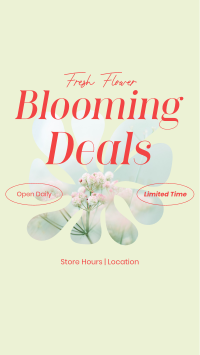 Fresh Flower Deals Instagram Reel Image Preview