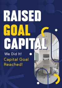 Corporate Capital Goal Achieved Flyer Preview