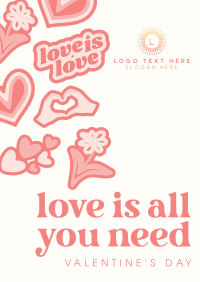 Valentine Love Flyer Image Preview