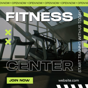 Fitness Training Center Instagram post Image Preview