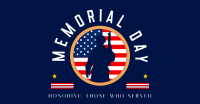 American Soldier Badge Facebook Ad Design
