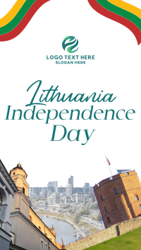 Rustic Lithuanian Independence Day YouTube short Image Preview