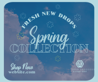 Sky Spring Collection Facebook Post Design