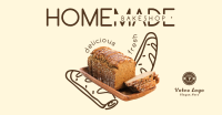 Homemade Bakeshop Facebook Ad Design