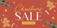 Rustic Christmas Sale Twitter post Image Preview