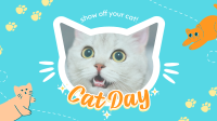 Show off your cat! Facebook event cover Image Preview