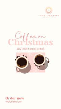 Christmas Coffee Sale Instagram Story Design