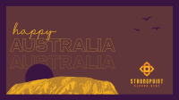 Australia Uluru Facebook event cover Image Preview