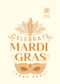 Celebrate Mardi Gras Flyer Image Preview