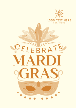 Celebrate Mardi Gras Flyer Image Preview