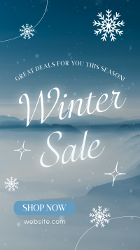 Winter Sale Facebook story Image Preview